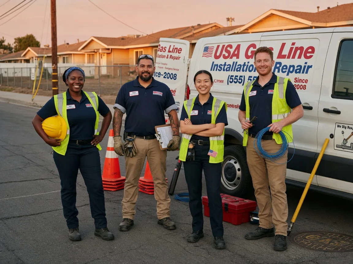 Gas Line Installation company in Verona, OH